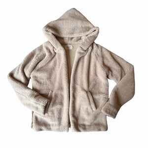 Fear of God Cream Plush Sherpa Hoodie Jacket Fourth Collection L (runs small)